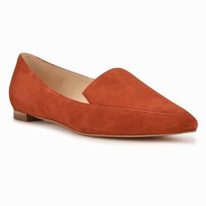 Nine West Abay Loafers - Orange - Ireland (UE9782410)